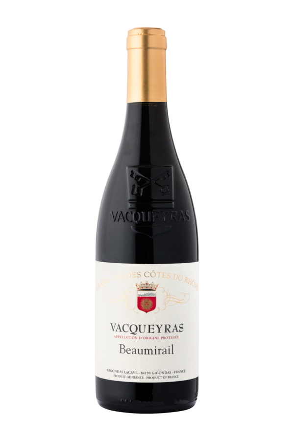 Vin Rouge Cotes du Rhone Vacqueyras Beaumirail