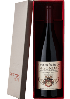 Vin Rouge Gigondas Brut de Foudre Magnum Ecrin Gris