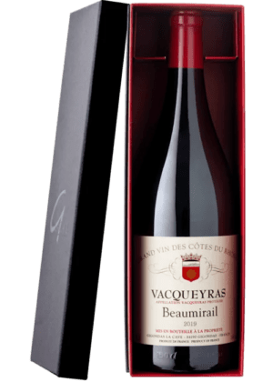 Vin Rouge Côtes du Rhône Vacqueyras Beaumirail Magnum Ecrin